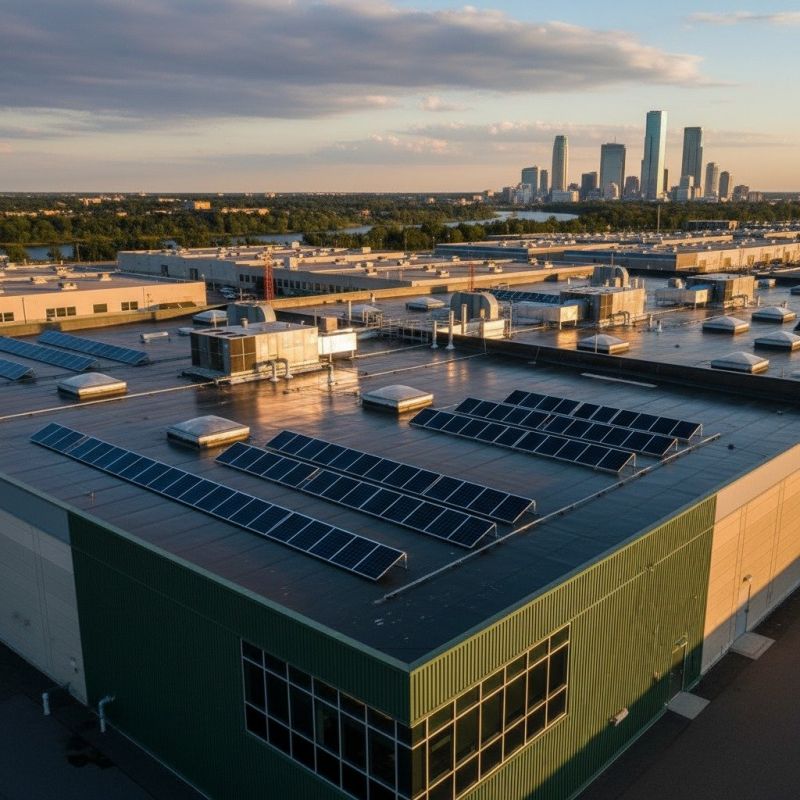 Industrial Roof Installation